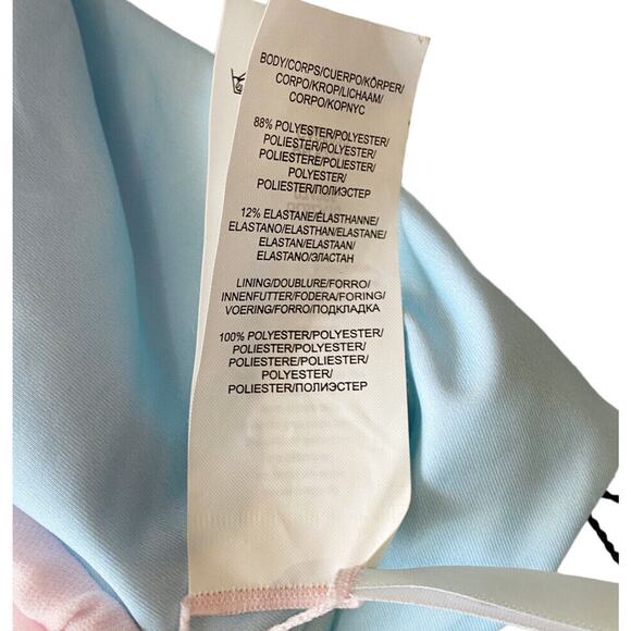 Bikini Lab Swim Womens Size Small Pineapple One Piece Swim Suit Soft Padding NEW - Picture 9 of 16